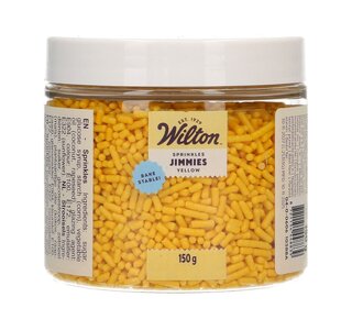 wilton Wilton Jimmies Geel 150g