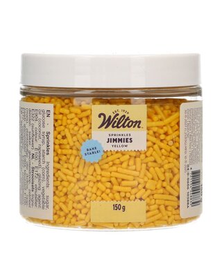 wilton Wilton Jimmies Geel 150g
