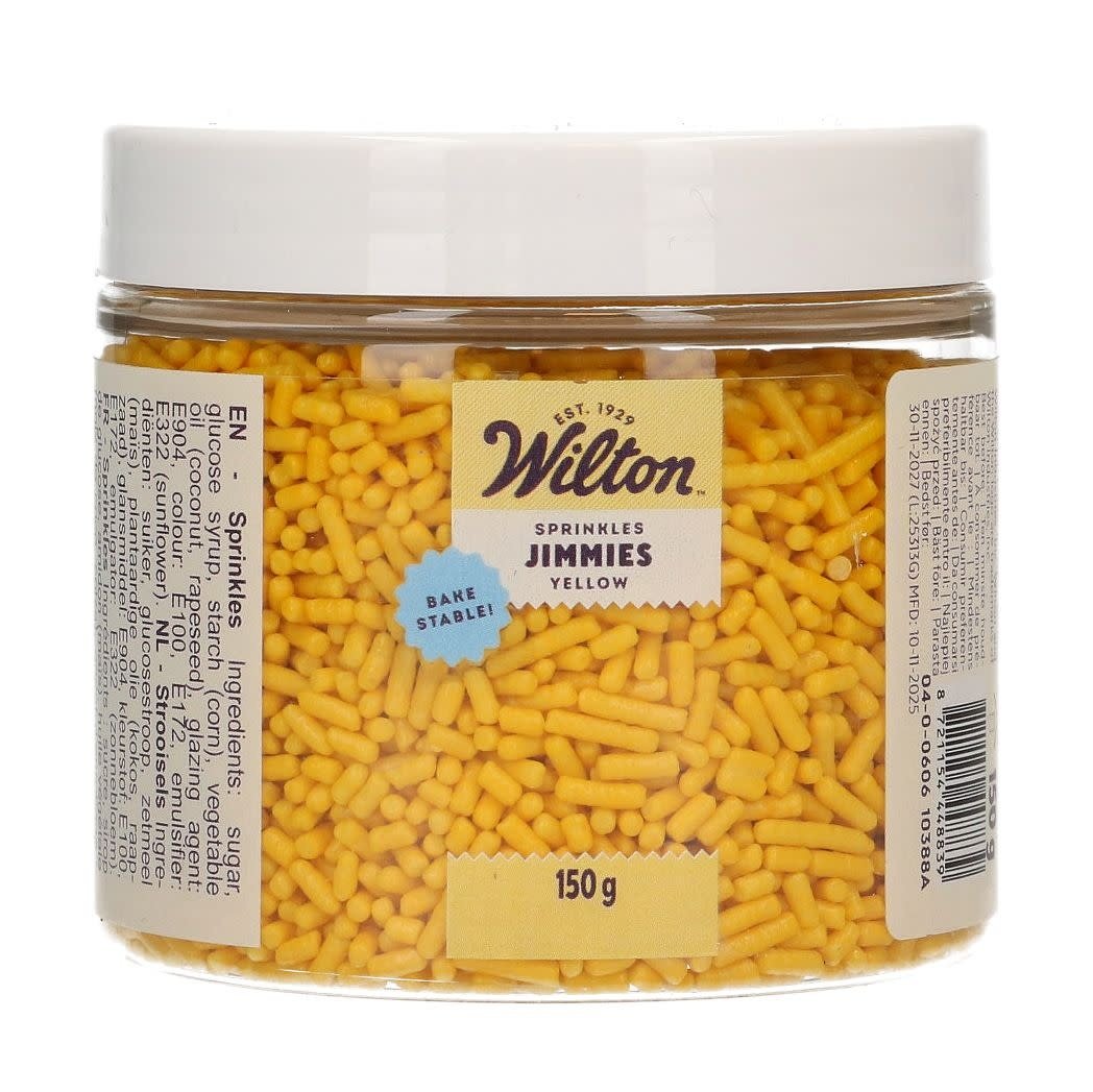 wilton Wilton Jimmies Geel 150g