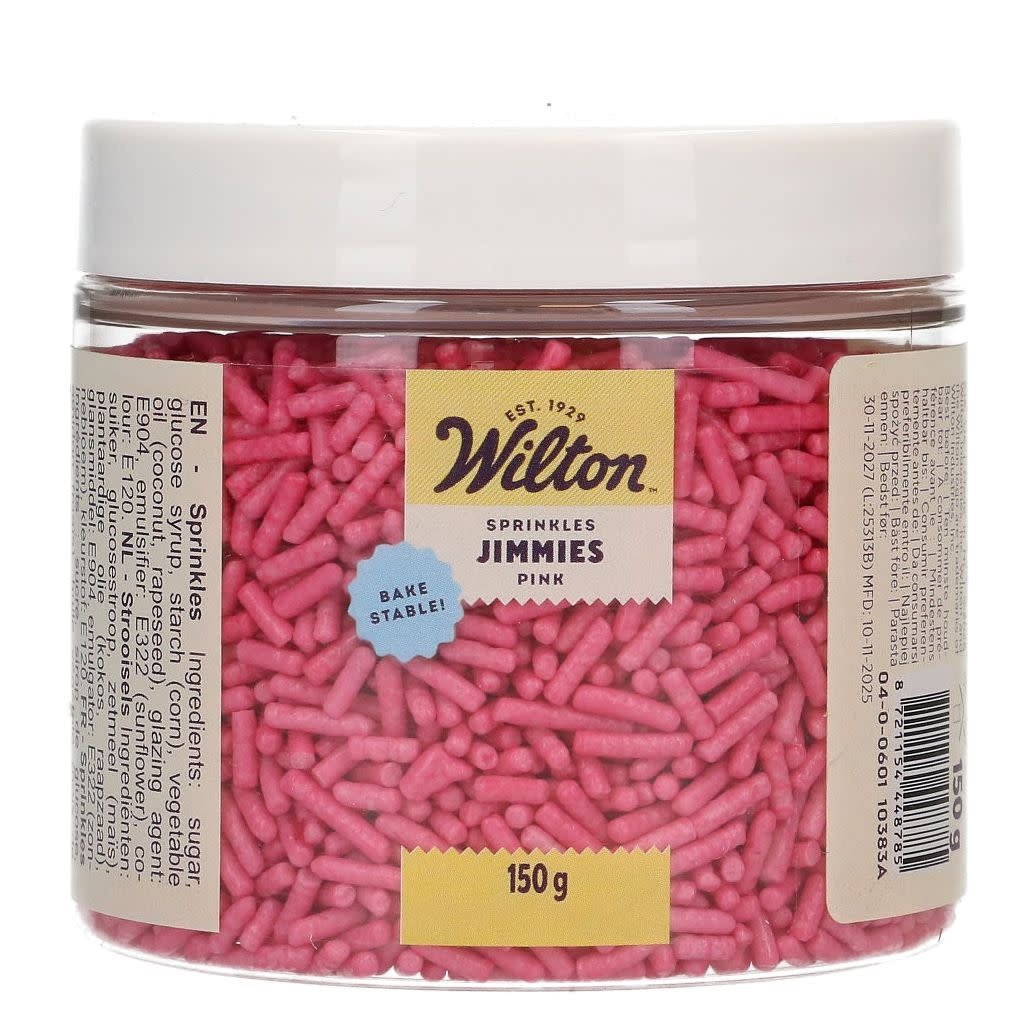 wilton Wilton Jimmies roze 150g
