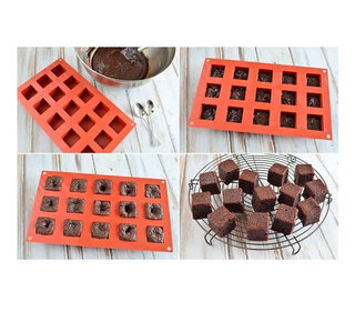 Martellato Siliconen Bakvorm mini Kubus 35x35x35mm