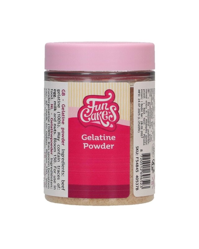 Funcakes Gelatinepoeder rund -60g-