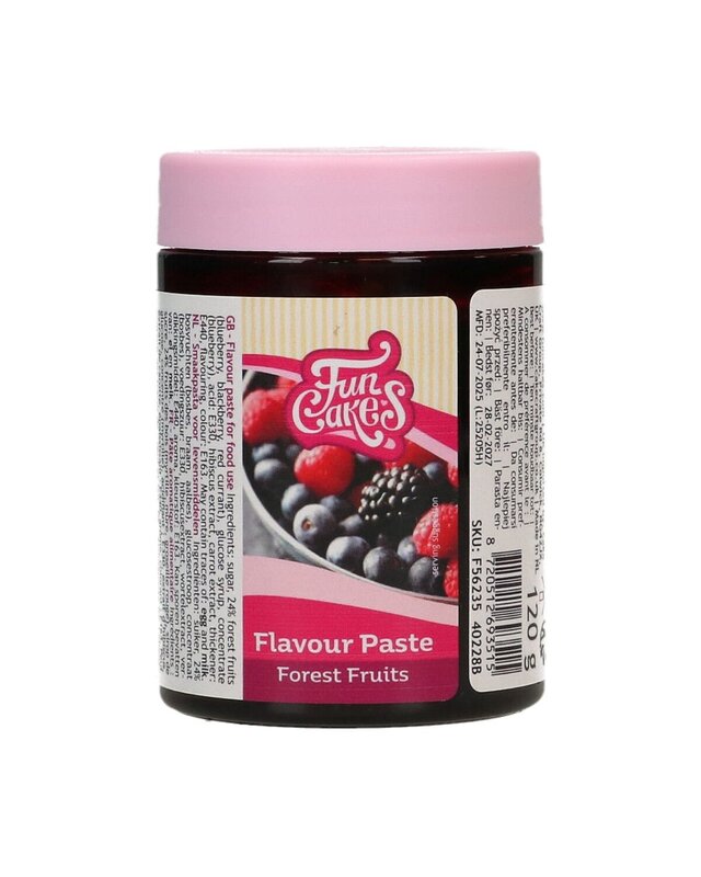 Funcakes Smaakpasta -Bosvruchten- 120g