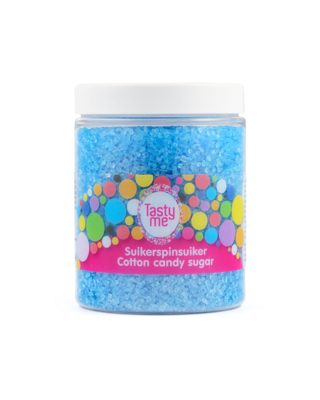 tastyme Suikerspinsuiker met bosbessensmaak 250g