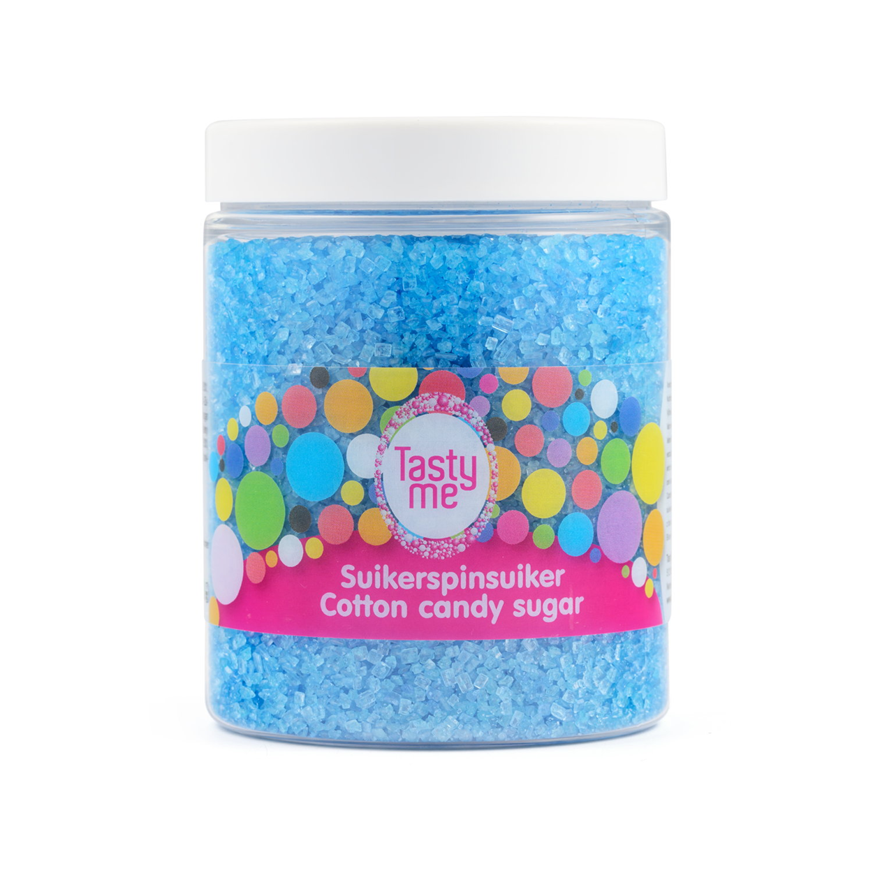 tastyme Suikerspinsuiker met bosbessensmaak 250g