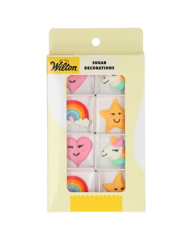 wilton Wilton Suikerdecoraties Eenhoorn droom set/8