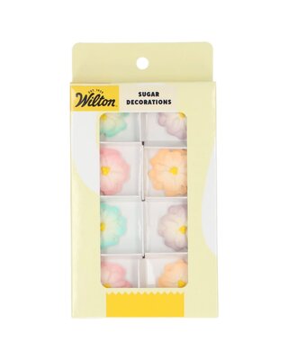 wilton Wilton Suikerdecoraties Ombre Dahlia's set/8