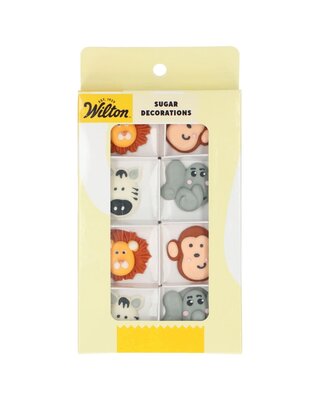 wilton Wilton Suikerdecoraties Safari Dieren set/8