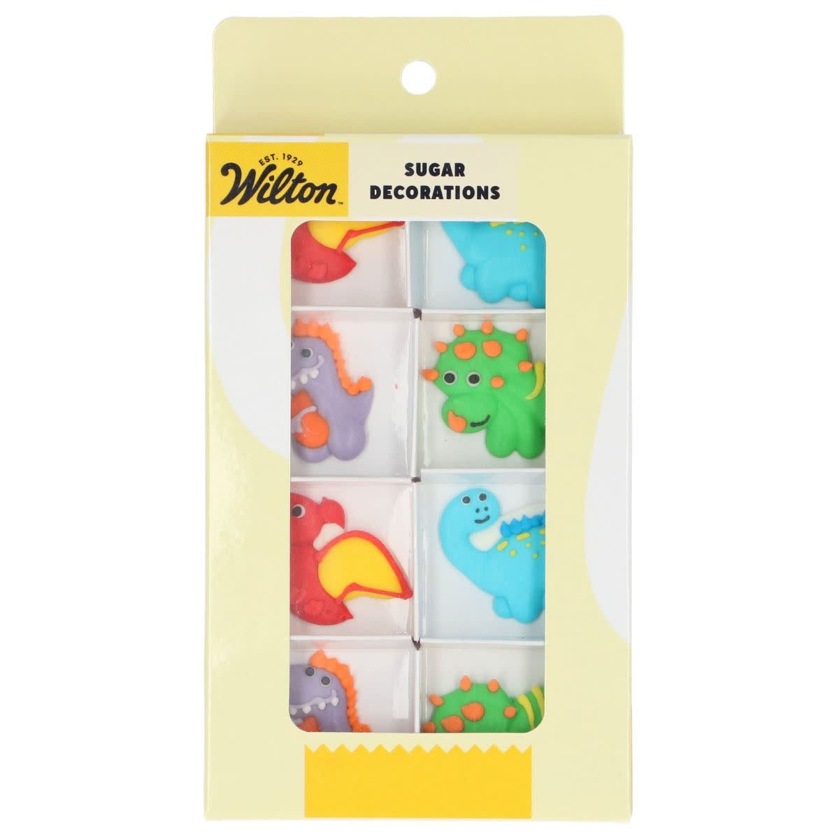 wilton Wilton Suikerdecoraties Vrolijke Dino's set/8
