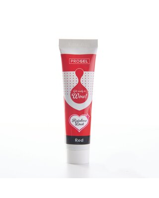 rainbowdust progel concentrated colour red rood