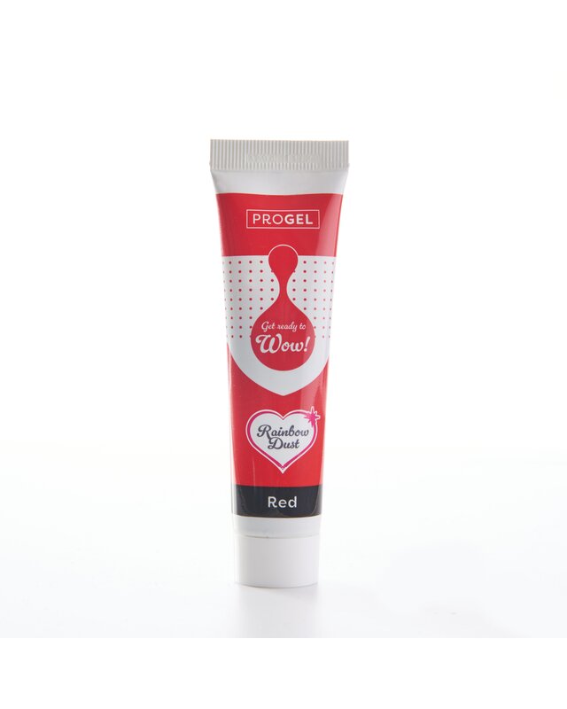 rainbowdust progel concentrated colour red rood
