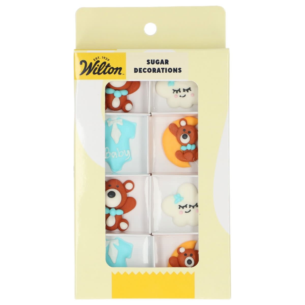 wilton Wilton Suikerdecoraties Baby Blauw set/8