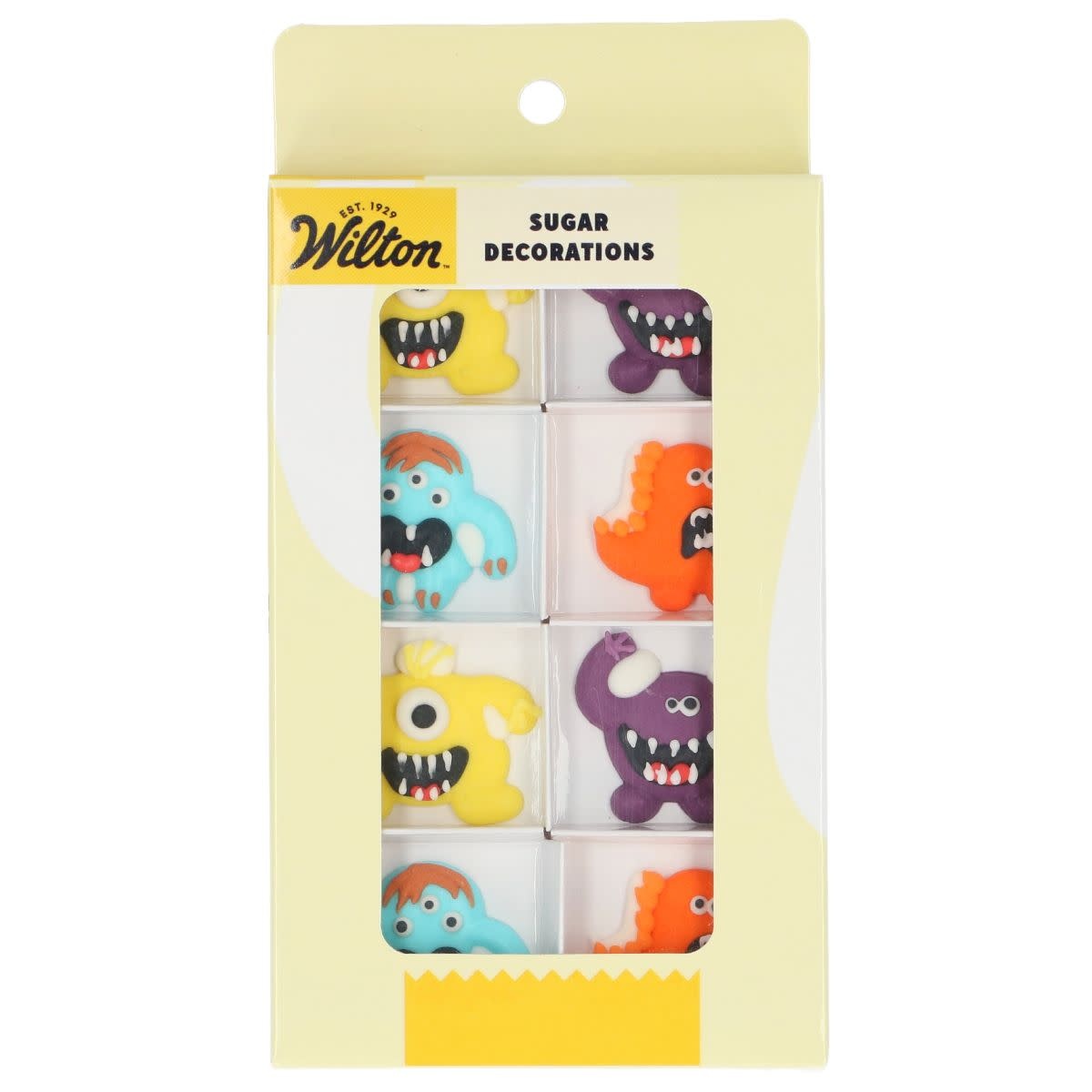 wilton Wilton Suikerdecoraties Gekke Monsters set/8