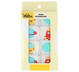 wilton Wilton Suikerdecoraties Ruimte-avonturen set/8