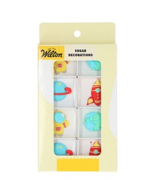 wilton Wilton Suikerdecoraties Ruimte-avonturen set/8