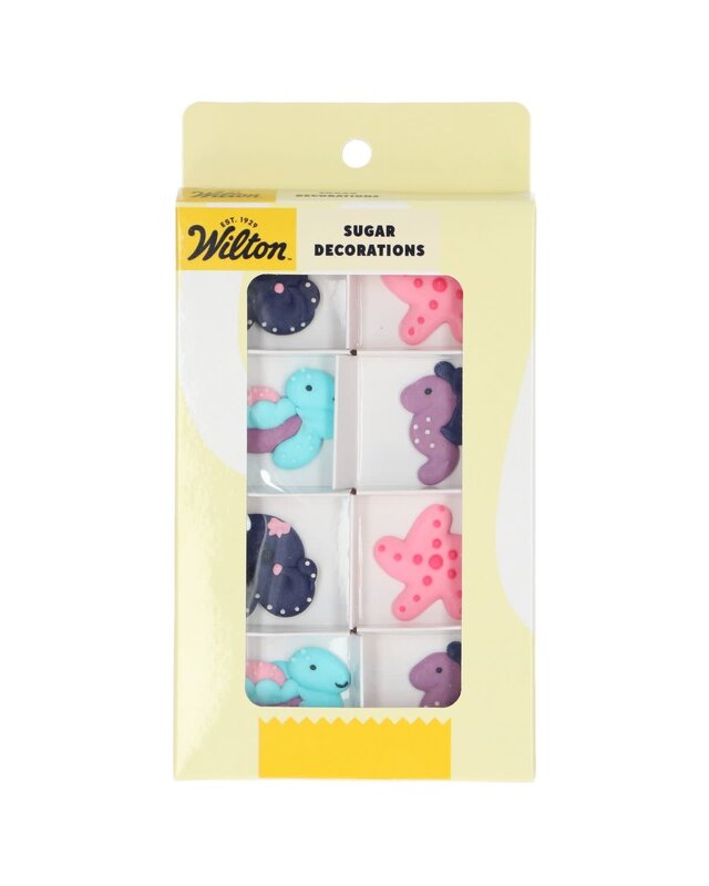 wilton Wilton Suikerdecoraties Zeedieren set/8