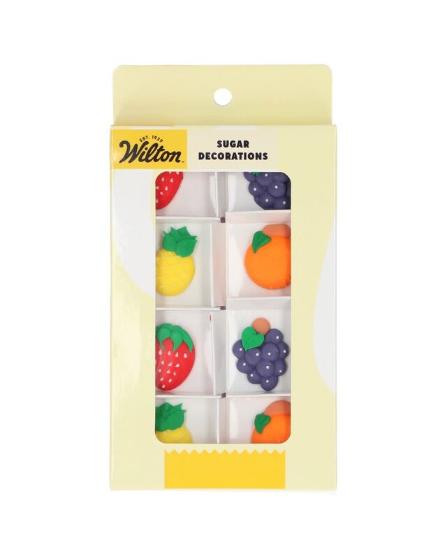 wilton Wilton Suikerdecoraties Zomerfruit set/8