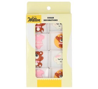 wilton Wilton Suikerdecoraties Baby Roze set/8