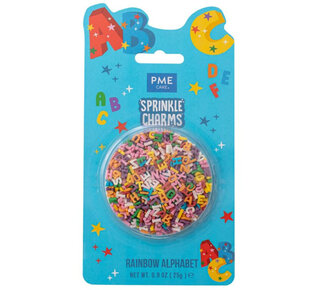 PME Sprinkle Charms Alfabet 25g