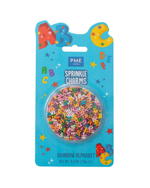 PME Sprinkle Charms Alfabet 25g