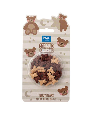 PME Sprinkle Charms Teddy Beren 25g