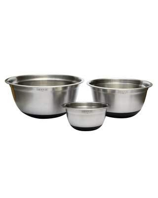 Brand New Cake Beslagkom RVS Anti-Slip Set/3