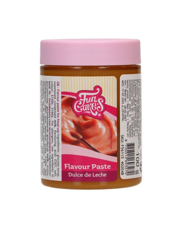 Funcakes Smaakpasta -Dulce de Leche- 100g