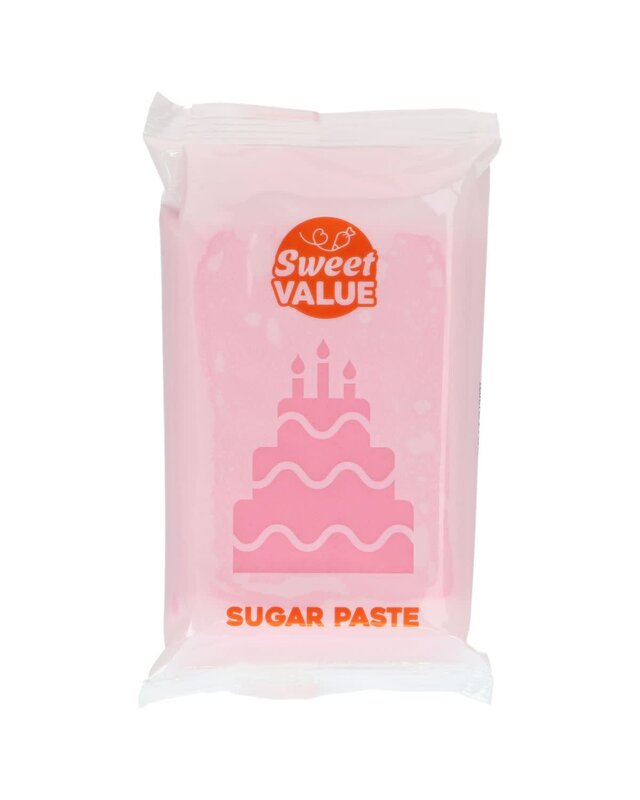 sweet value Sweet Value Fondant Roze 200 g