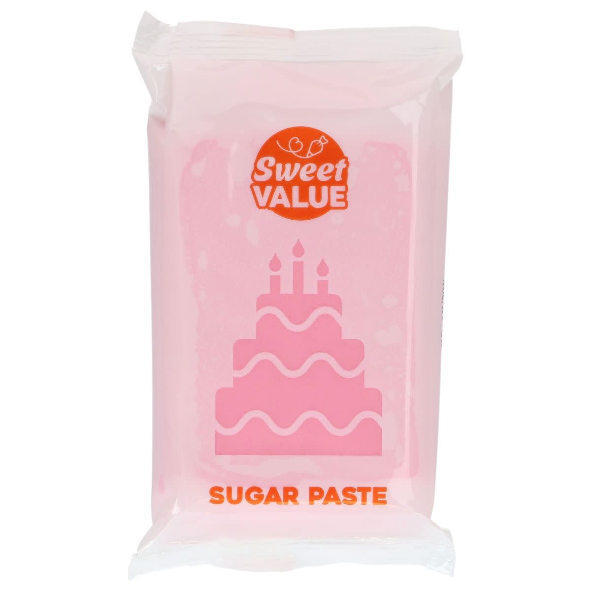 sweet value Sweet Value Fondant Roze 200 g