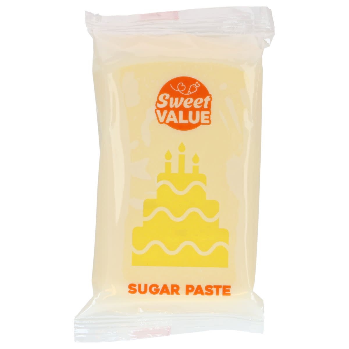 sweet value Sweet Value Fondant geel  200 g