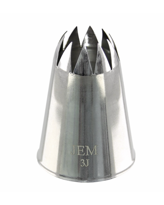 PME JEM Spuitmondje - Grote Gebogen Ster #3J