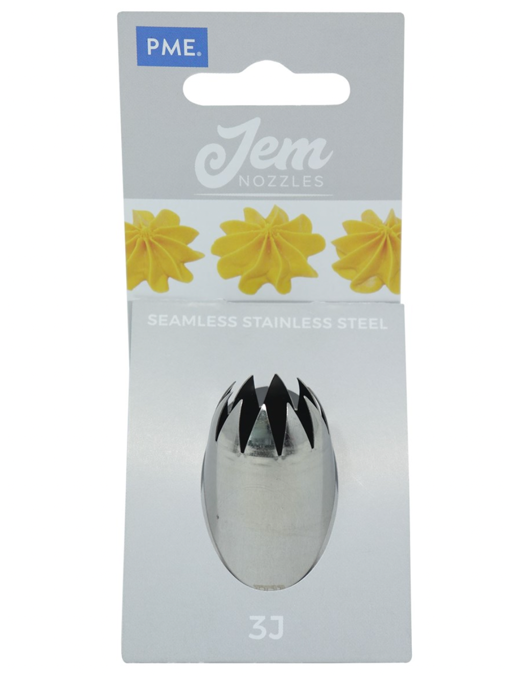 PME JEM Spuitmondje - Grote Gebogen Ster #3J