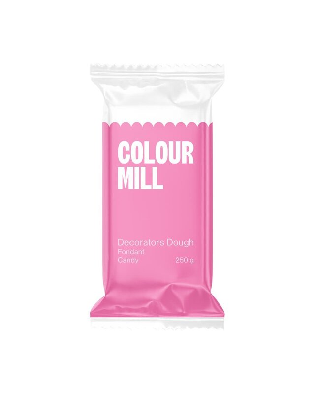 colour mill Fondant Decorators Dough candy roze 250g