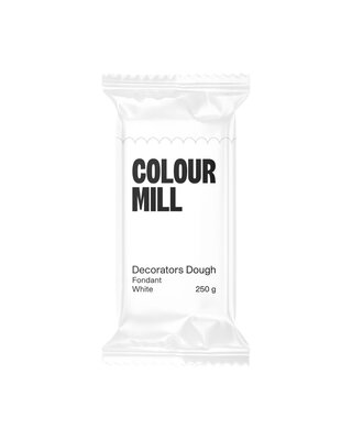 colour mill Fondant Decorators Dough wit 250g