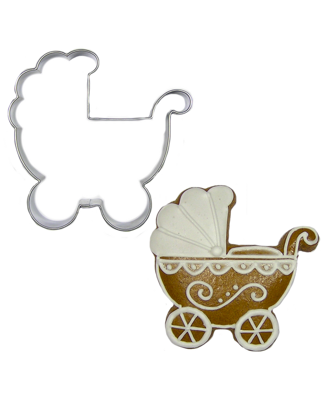 Uitsteker Kinderwagen RVS 6cm