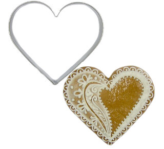 Uitsteker Hart RVS 7cm