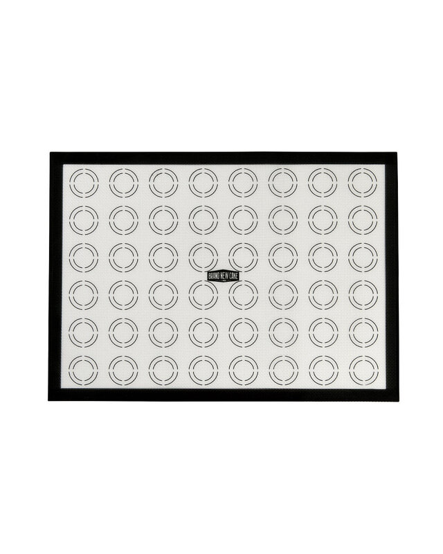 Brand New Cake Siliconen Bakmat met Macaronverdeling 42x30cm