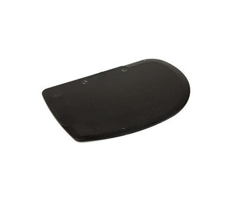 Deegkrabber Kunststof Asymmetrisch Zwart 12x8,6cm