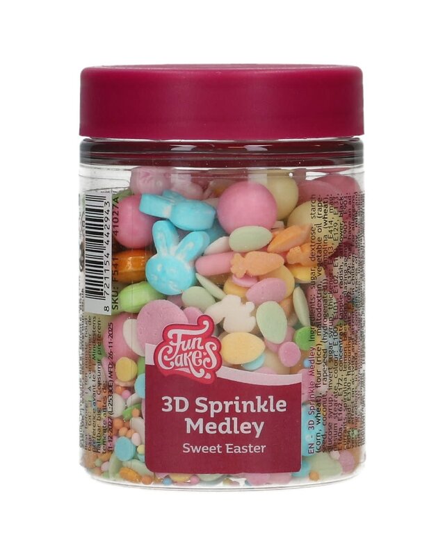 Funcakes FunCakes 3D Sprinkle Medley Sweet Easter 70 g
