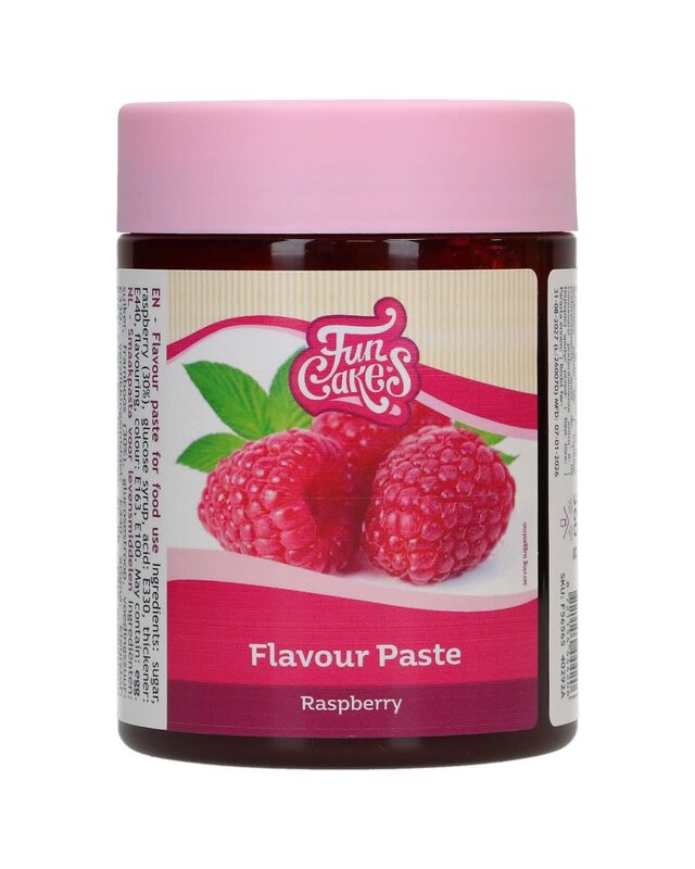 Funcakes FunCakes Smaakpasta Framboos 360g