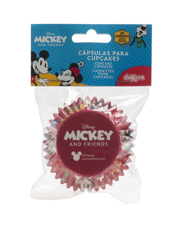 dekora Dekora Disney Mickey Baking Cups pk/25