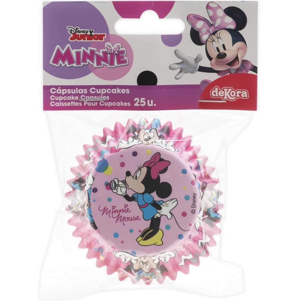 dekora Dekora Disney minnie Baking Cups pk/25