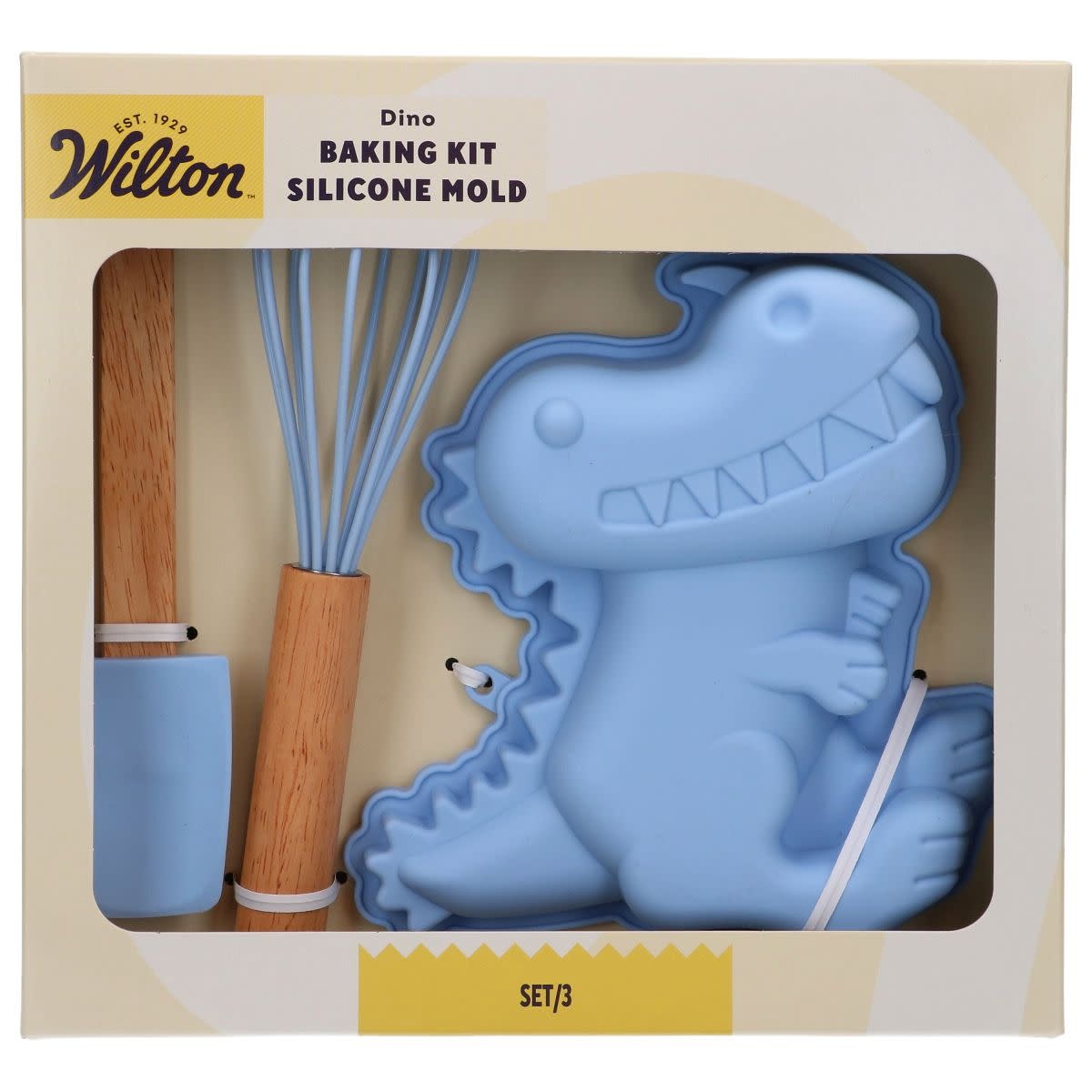 wilton Wilton Baking Kit Silicone Mal Dino Set/3