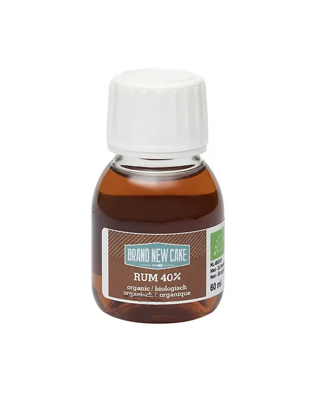 Brand New Cake Rum 40% 60ml Bio (speciaal voor patisserie)