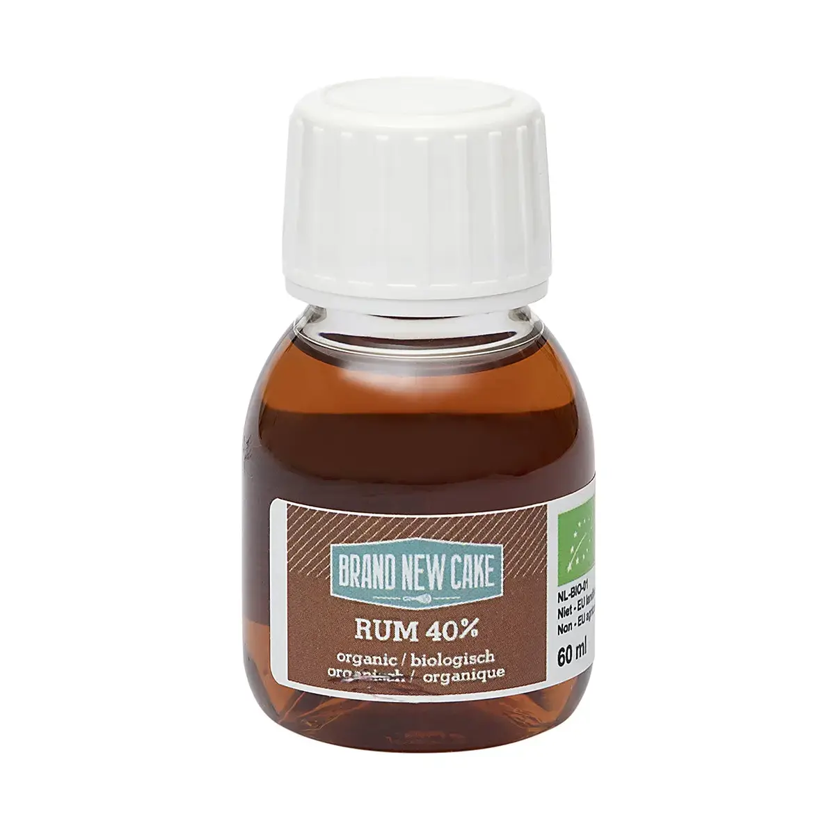 Brand New Cake Rum 40% 60ml Bio (speciaal voor patisserie)