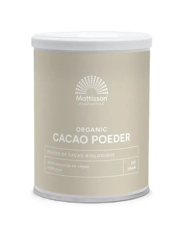 Mattisson Cacaopoeder Biologisch 100g