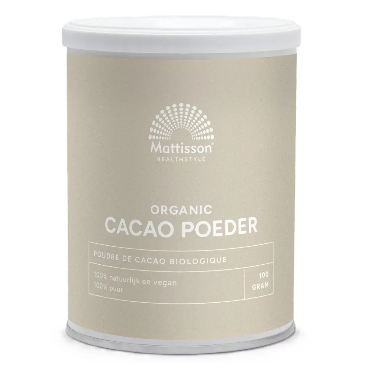 Mattisson Cacaopoeder Biologisch 100g