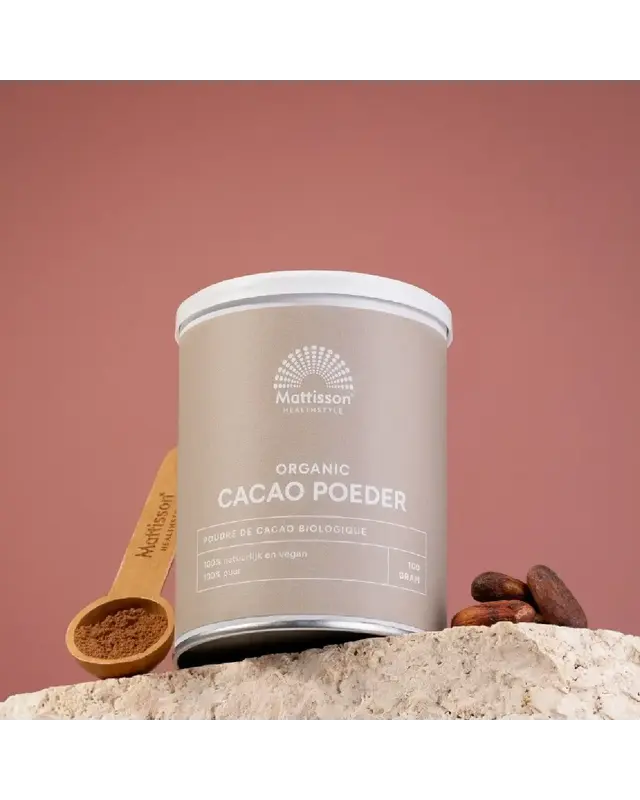 Mattisson Cacaopoeder Biologisch 100g