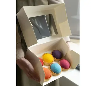 Brand New Cake Anti-Slip Papier 20x14cm voor Taartdozen 50st.