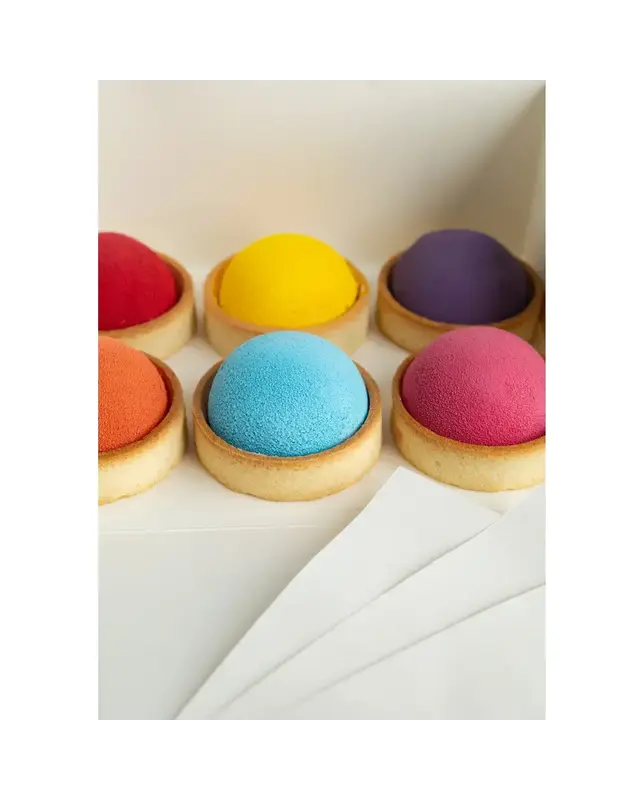 Brand New Cake Anti-Slip Papier 20x14cm voor Taartdozen 50st.